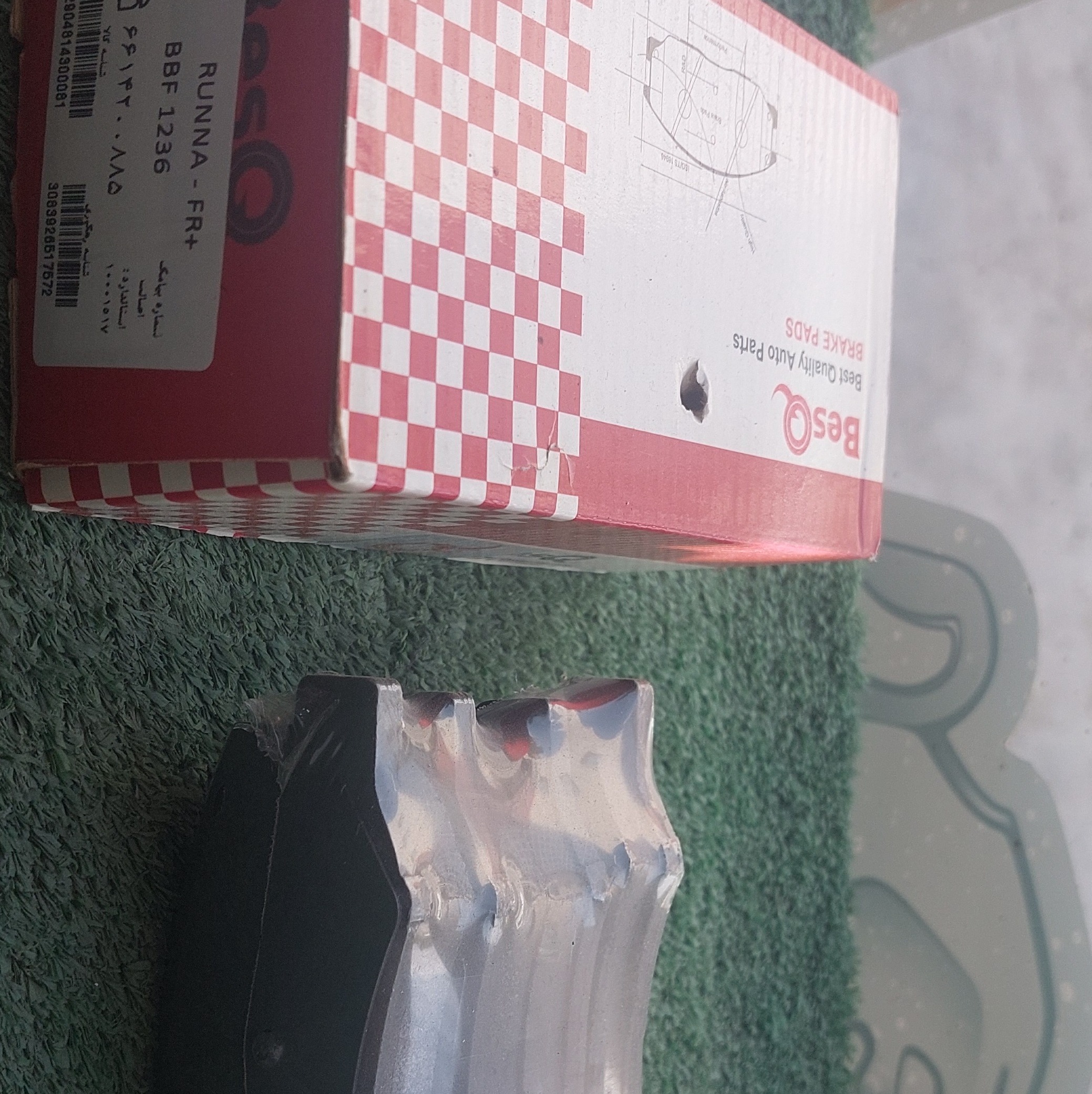 لنت ترمز جلو رانایی ،تارا،دانگ فانگ اچ 30 کراس،207،206