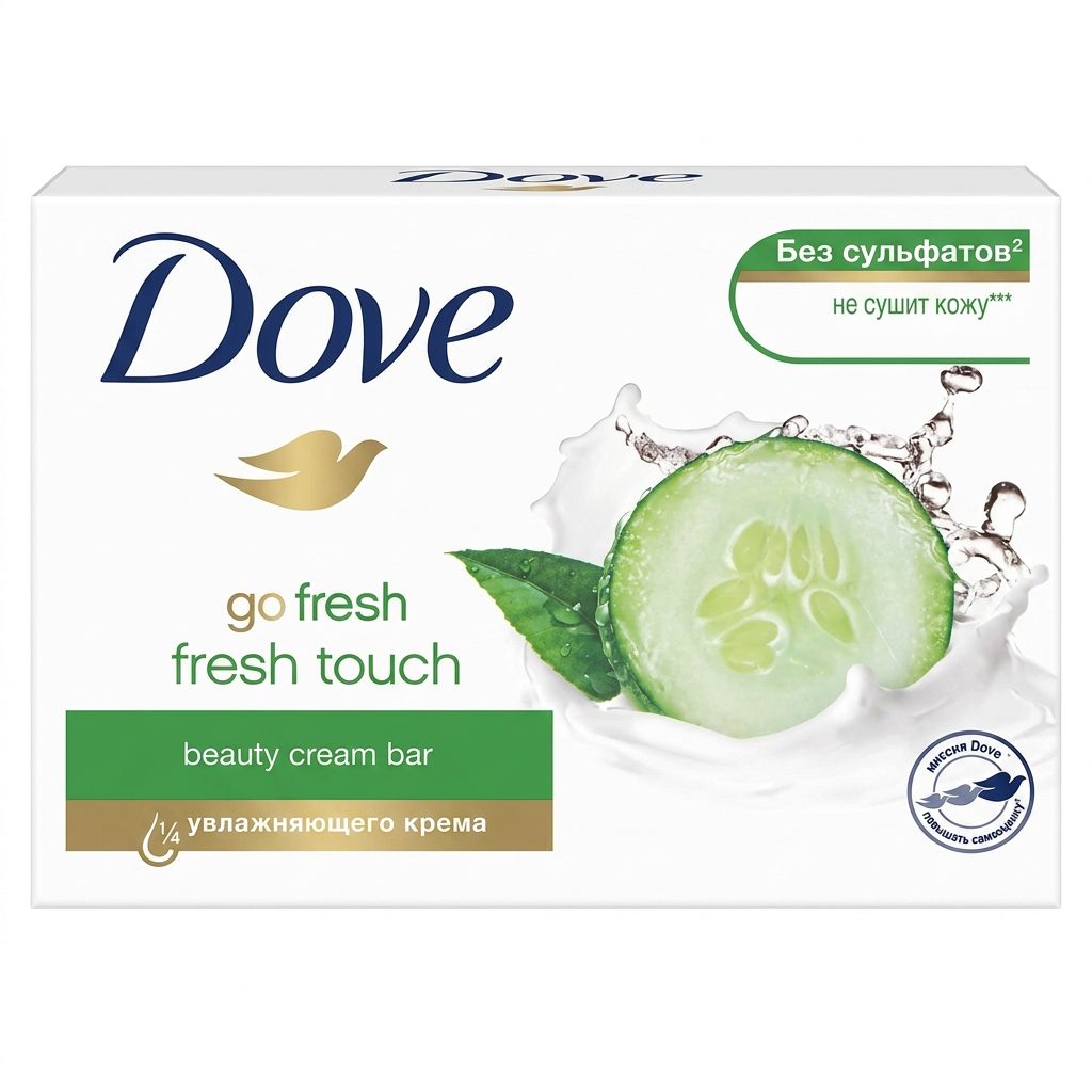 صابون کرمی داو خیار Go Fresh اصل