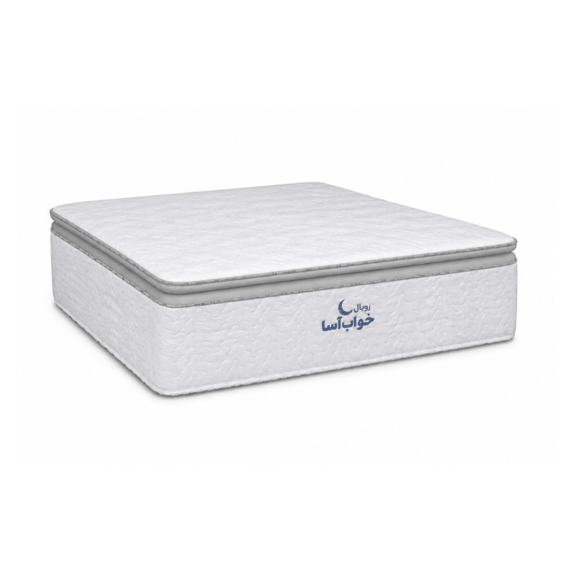 تشک طبی فنری رویال خواب آسا مدل ORGANIC PAD دو نفره سایز 160200 سانتی متر
