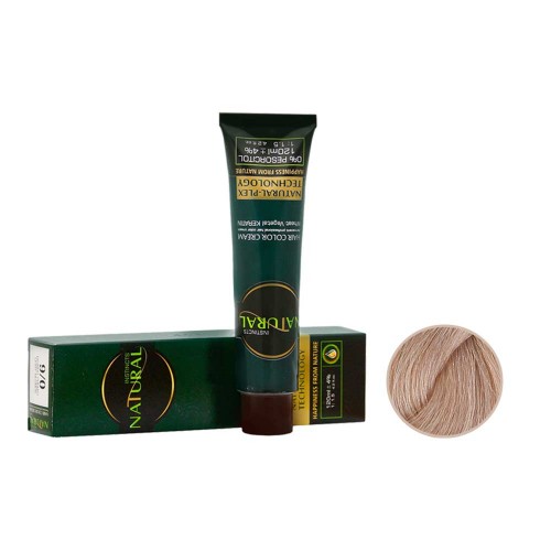 رنگ مو نچرال(natural) – شماره 9/17 (بلوند ماسهای روشن) – 120 میلیلیتر