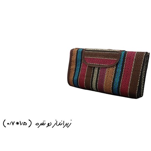 زیرانداز دو نفره جاجیم طرح (گلدار) 