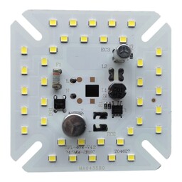 چیپ لامپ ال ای دی 40 وات ماژول دی او بی 2 خازنه رنگ سفید مهتابی مناسب جهت تعمیر لامپ ms Dob 40w