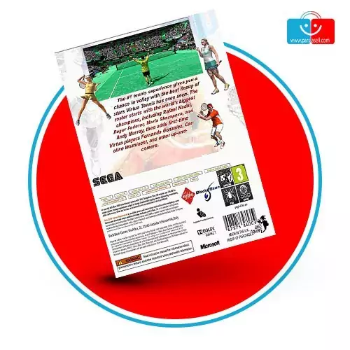 بازی virtua tennis 4 مخصوص xbox 360 