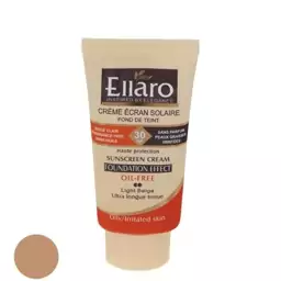 کرم ضدآفتاب رنگی الارو spf30 رنگ بژ روشن Light beige 