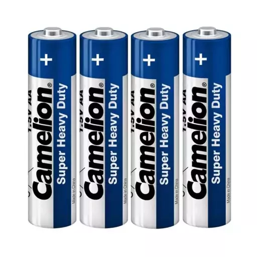 باتری چهارتایی قلمی Camelion Super Heavy Duty 1.5v AA شرینگ