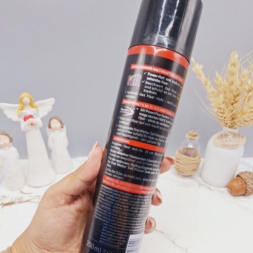  اسپری حالت دهنده سالنی فوق قوی درجه 14 حجم 250ml میل سایز متوسط طرح سه  