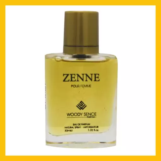 عطر جیبی زنانه وودی سنس مدل Zenne