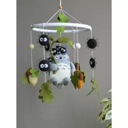 لوستر نمدی طرح انیمه توتورو Totoro