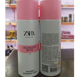 اسپری زارا مدل واندر رسwonder rose اورجینال ساخت اسپانیا