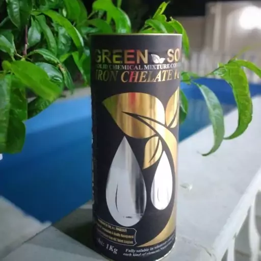 کود کلات آهن شش درصد حاوی ازت و منگنز GREEN SOUL