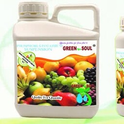   کود مایع غلیظ فسفر پتاسیم GREEN SOUL پنج لیتری