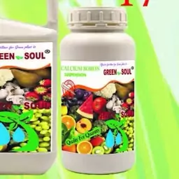 کود مایع کلسیم بور غلیظ GREEN SOUL یک لیتری