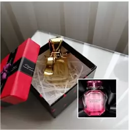 عطر ویکتوریا سکرت بامب شل زنانه درجه یک 20 گرمی همراه با شیشه آنتیک و جعبه هدیه 