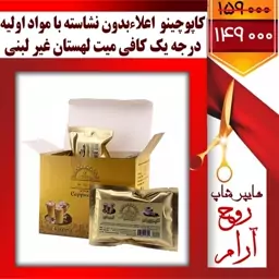 کاپوچینو درجه یک بدون نشاسته تولید شده با بهترین مواد اولیه وارداتی کافی میت نان دیری غیر لبنی 