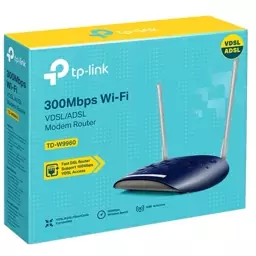 مودم روتر 2 آنتن تی پی لینکW9960  ADsl Vdsl با سه سال گارانتی زولتریکس