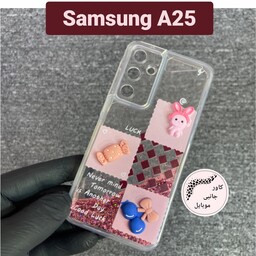 کاور موبایل کاور عروسکی آکواریومی سامسونگ Samsung A25 A 25 قاب گوشی a25 a 25  بک کاور آ25 آ 25 کاور گوشی ا25 ا 25  