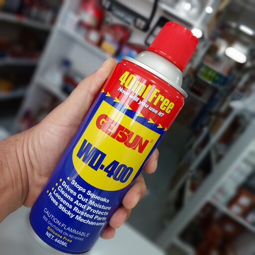 اسپری اصلی WD  400 - روان کنند پیچ برند GETSUN