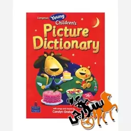 کتاب لانگمن پیکچر دیکشنری قرمز longman Young Childrens Picture Dictionary + CD