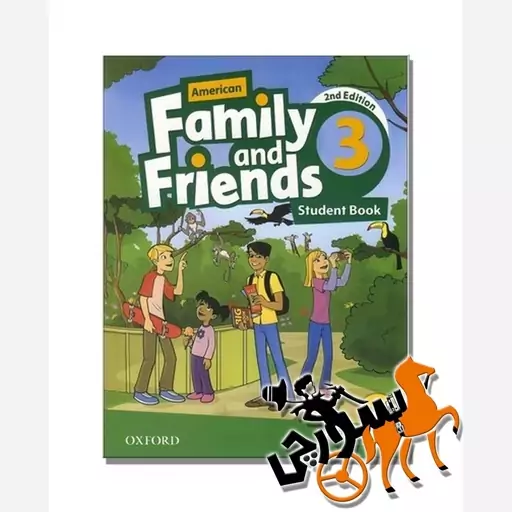 American Family and Friends 3 2nd + CD-امریکن فمیلی فرندز  3