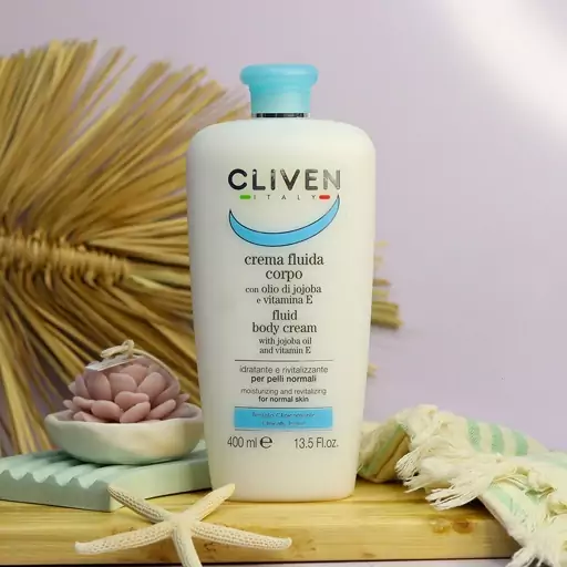 کرم مایع بدن کلیون مناسب پوست نرمال (Cliven Body Lotion for Normal Skin) - حجم 400 میل