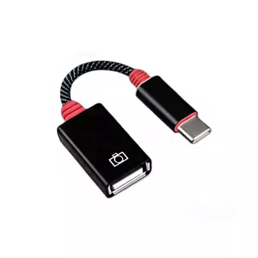 کابل  تایپ سی به USB مدل OTG متراژ 10 CM