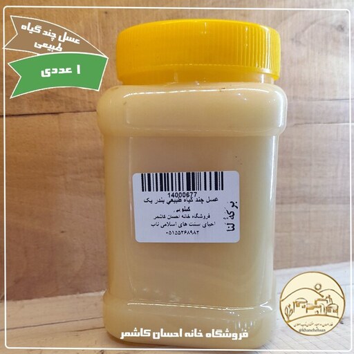 عسل چندگیاه طبیعی بندریک  کیلویی درجه 1