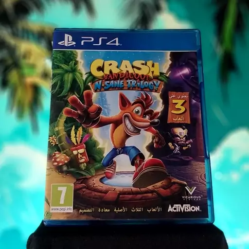  Crash کنسول PS4 ، کراش ، crash ، کرش ،بازی crash bandicoot ، بازی کرش ، بازی کراش ، کراش بندیکات ، بازی crash