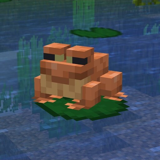 لگو قورباغه ماینکرفت (Minecraft Frog)