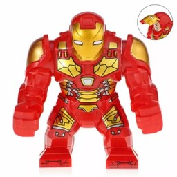 لگو بیگ فیگور ایرون من(Hulk Buster) همراه با ماسک باز شونده