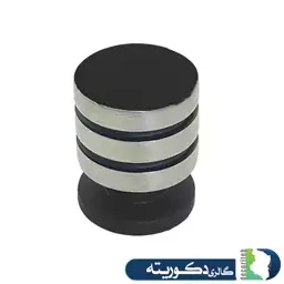 دستگیره تکپیچ مدرن KP192s  مشکی ساتن کاپران