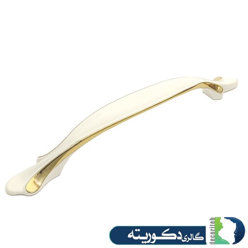 دستگیره کابینت کلاسیک142 سایز160رنگ طلائی ترکیبی کاپران