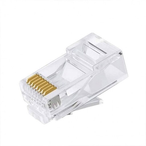 سوکت شبکه rj45 cat6 کی لینک بسته 100 عددی