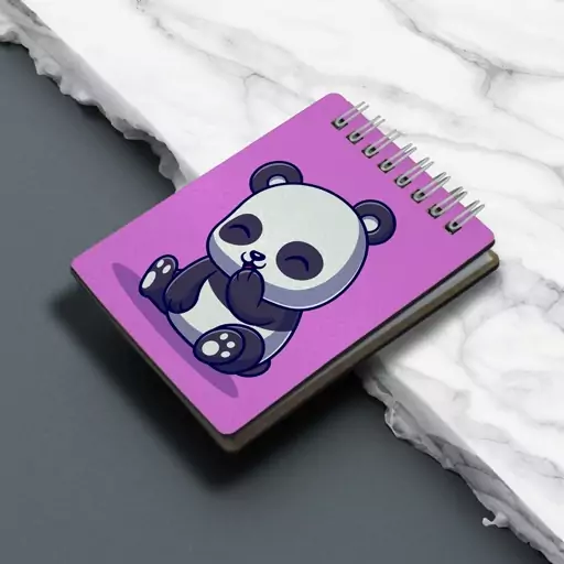 دفترچه طرح دخترانه خرس پاندا Panda