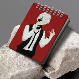 دفترچه طرح انیمه مانگا توکیو غول کانکی Anime Manga Tokyo ghoul kaneki