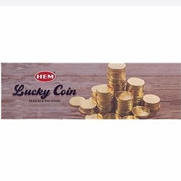 عود خوشبو کننده شاخه ای دست ساز سکه شانس ( لاکی کوین Lucky Coin ) برند هم Hem