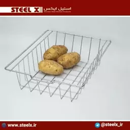 سبد جاظرفی داخل کابینت (کوچک) Steel-X