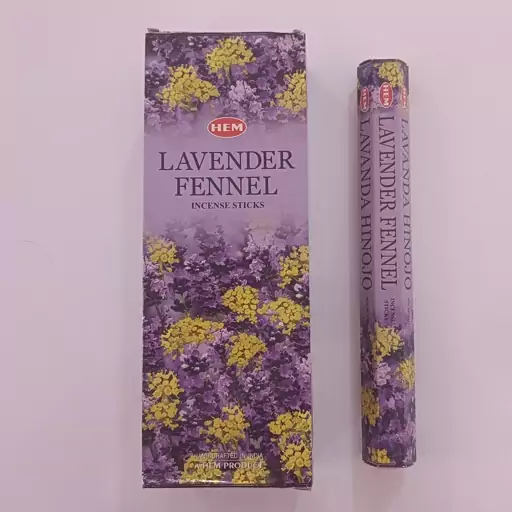 عود خوشبوکننده HEM رایحه رازیانه - لوندر lavender fennel