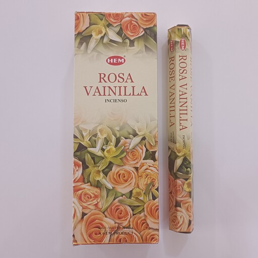 عود خوشبوکننده HEM رایحه رز وانیلی rose vanilla