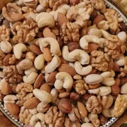 آجیل پنج مغز خام  تازه و خوشمزه (100گرمی) ارسال رایگان