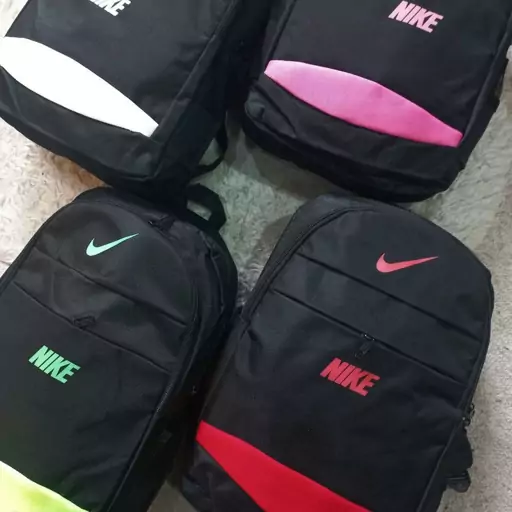 کوکه پشتی رنگی NIKE جدیددخترانه وپسرانه شیک 