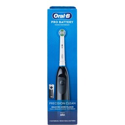 مسواک برقی اورال بی Oral-B مدل Precision Clean رنگ مشکی رنگ سفید بسته 1 عددی