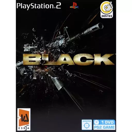 بازی پلی استیشن 2  Black PS2