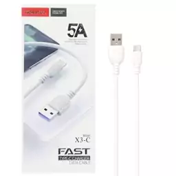 کابل تبدیل USB به USB-C ترانیو مدل X3-C طول 1 متر