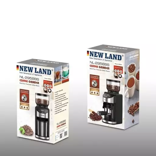 آسیاب قهوه نیولند مدل NEWLAND NL-2958BS