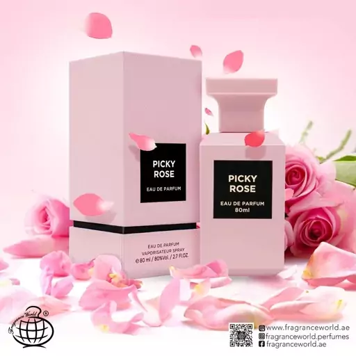 عطر ادکلن تام فورد رز پریک فرگرنس ورد (Fragrance World Picky Rose) 