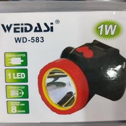 چراغ قوه پیشانی بند یاهدلایت یک وات مدل WD583