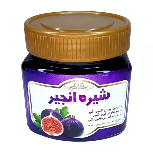 شیره انجیر سنتی 5ستاره فدک (350گرم)