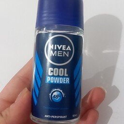 رول ضد تعریق نیوا دوبرچسبه مدل cool powder حجم 50 میلی لیتر