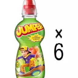 ابمیوه کودک جامپر با طعم سیب و انگور 6 عددی Jumper Strawberry Pineapple