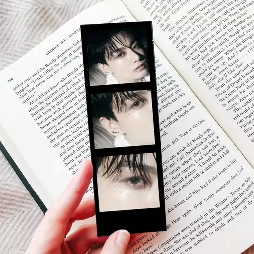 نشانگر کتاب(Bookmark) طرح جونگ کوک Jungkook مجموعه 2 عددی 